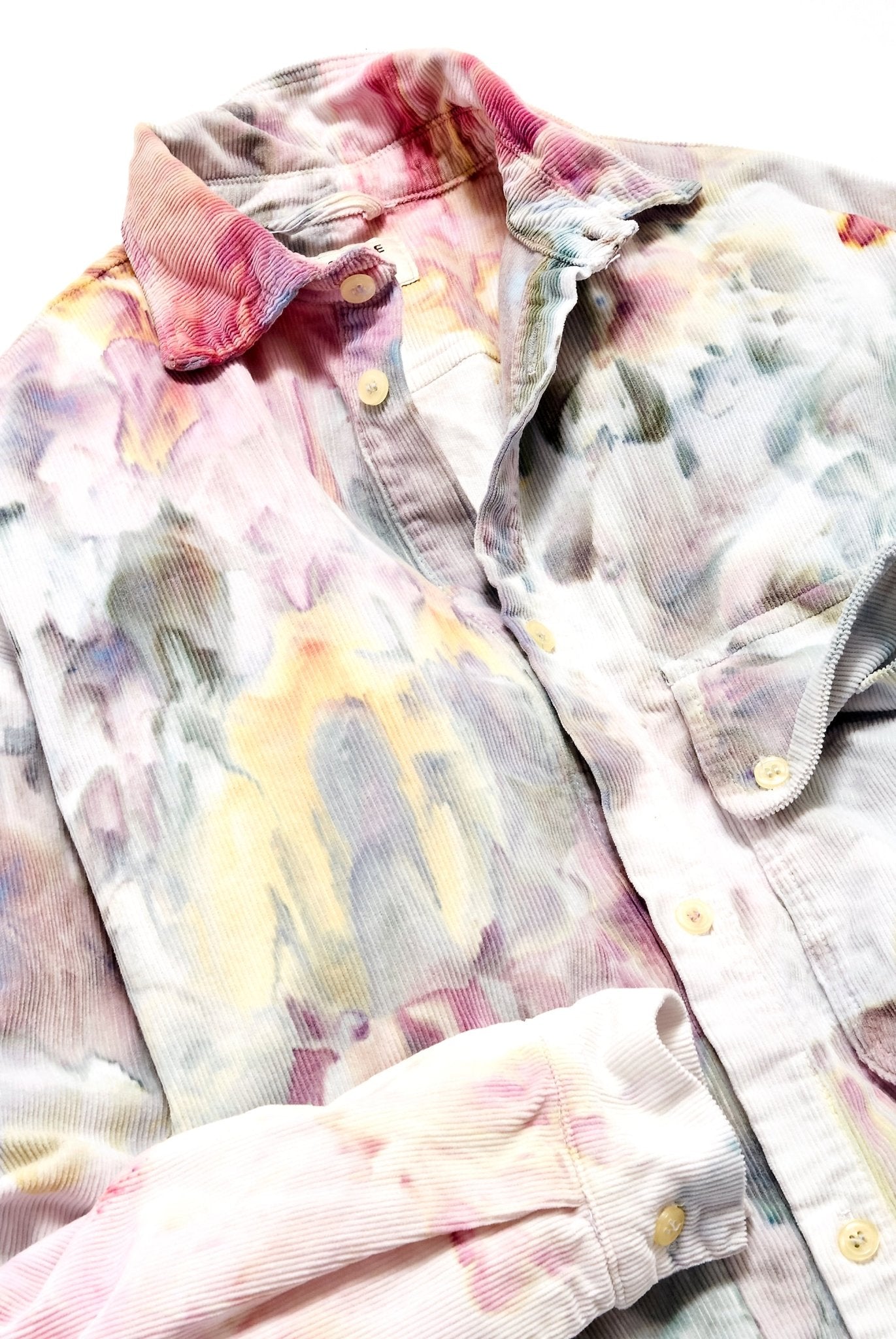 Utility Shirt in Corduroy Waterlily - riverside tool & dye