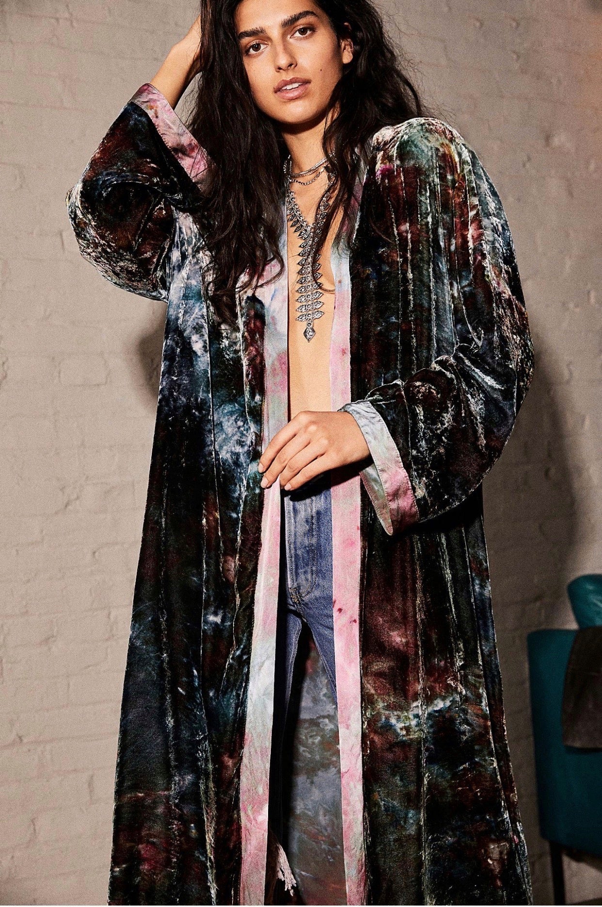 Velvet Duster in Waterlily – riverside tool & dye
