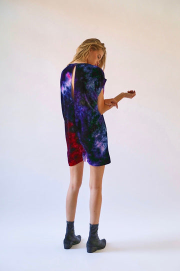 Velvet Romper in Disco - riverside tool & dye