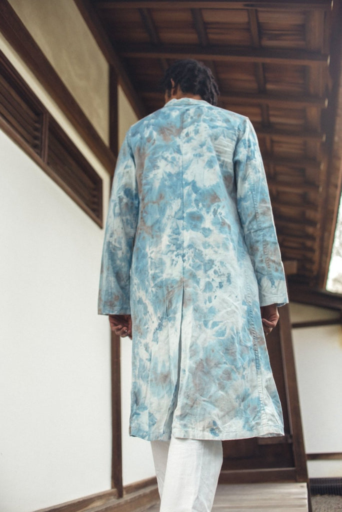 Vintage Linen Trench Coat - riverside tool & dye