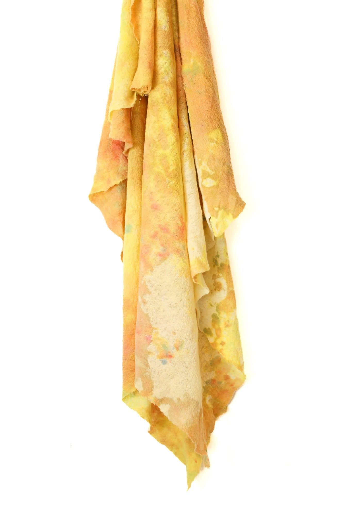 Wool Gauze Scarf in Orange - riverside tool & dye
